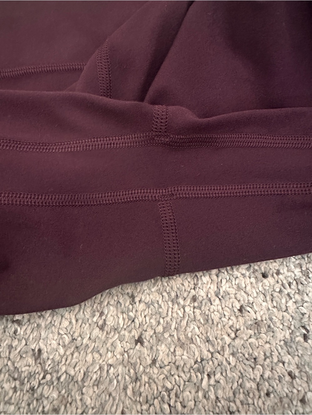 Lululemon Align High-Rise Pant with Pockets 25” Black Plum Size 12 - Picture 6 of 6